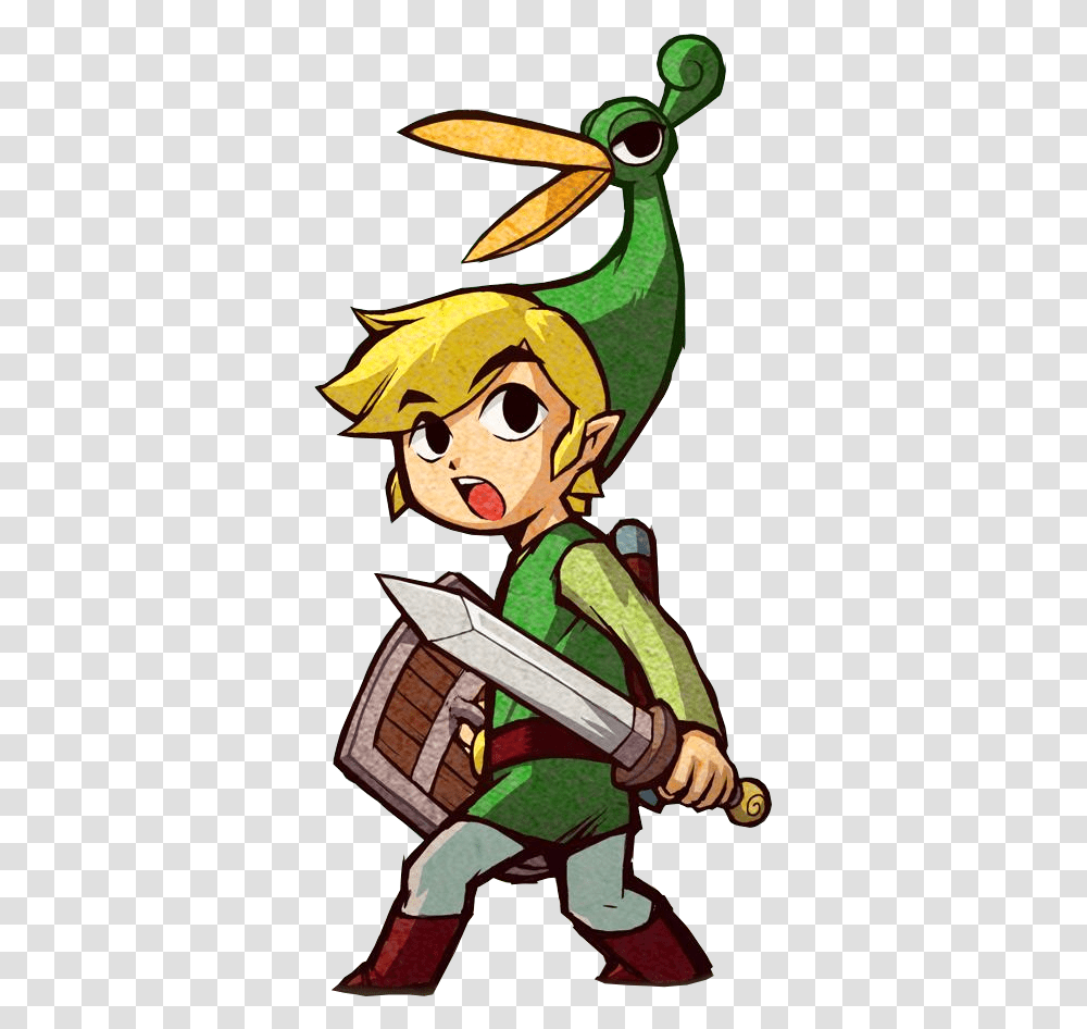 Link The Minish Cap, Legend Of Zelda, Person Transparent Png