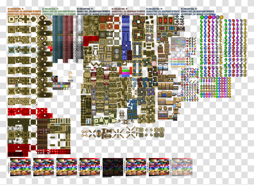 Link To The Past Dungeon Tileset, Electronics, Electronic Chip, Hardware, Super Mario Transparent Png