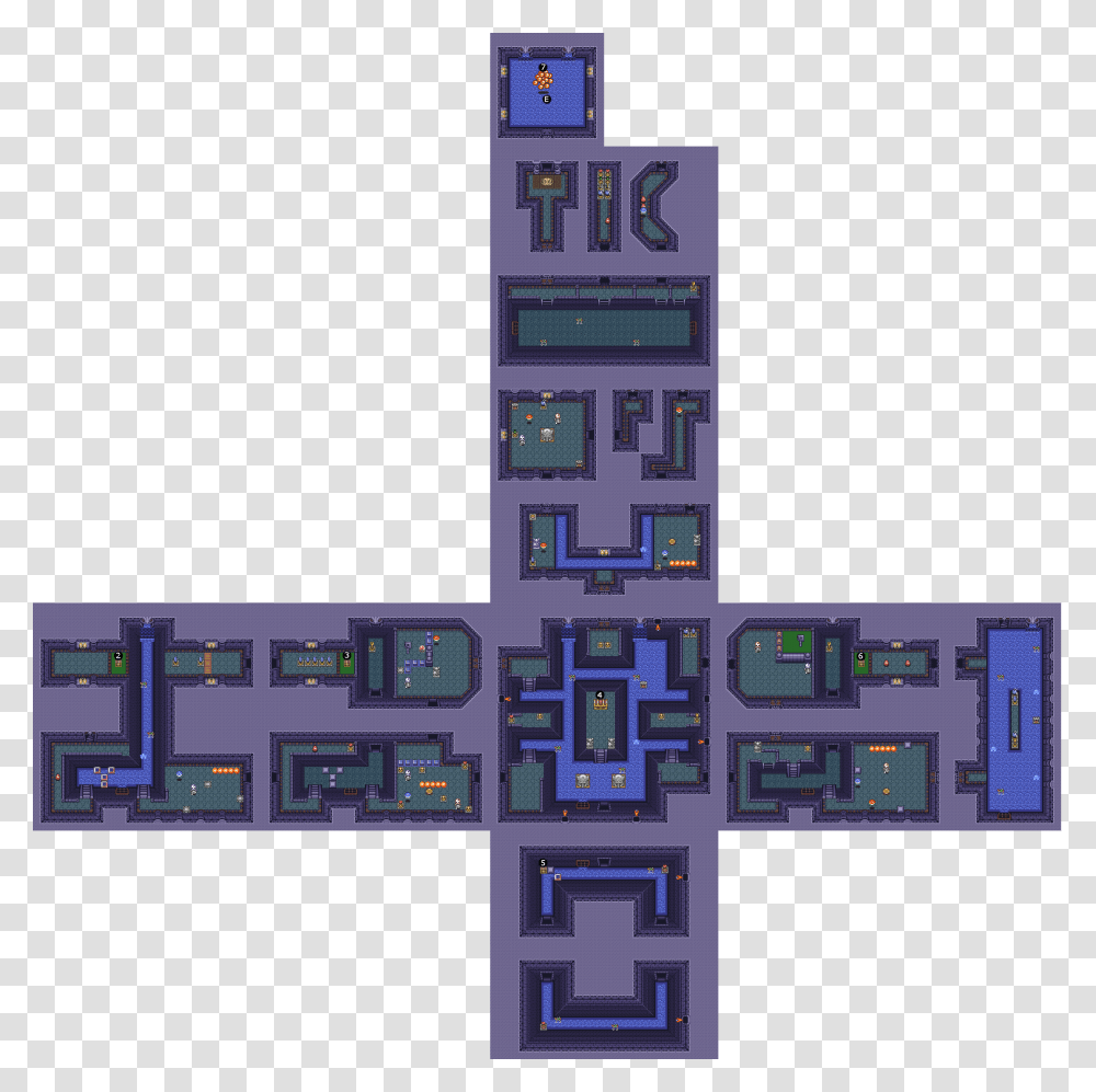 Link To The Past Swamp Palace Map, Bush, Electronics, Super Mario, Minecraft Transparent Png