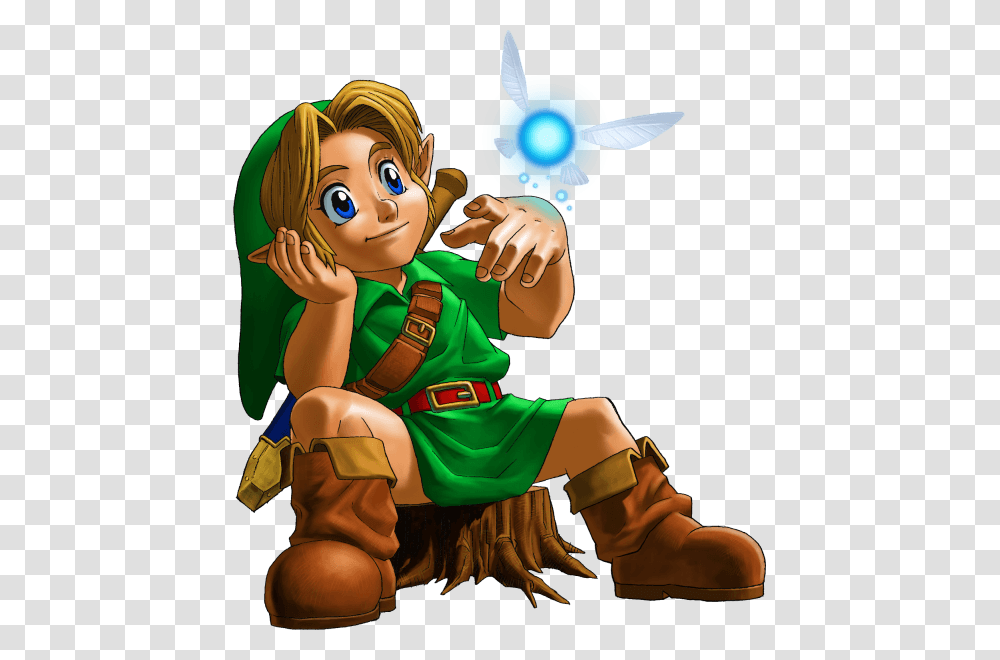 Link Zelda Ocarina Of Time, Elf, Person, Human Transparent Png