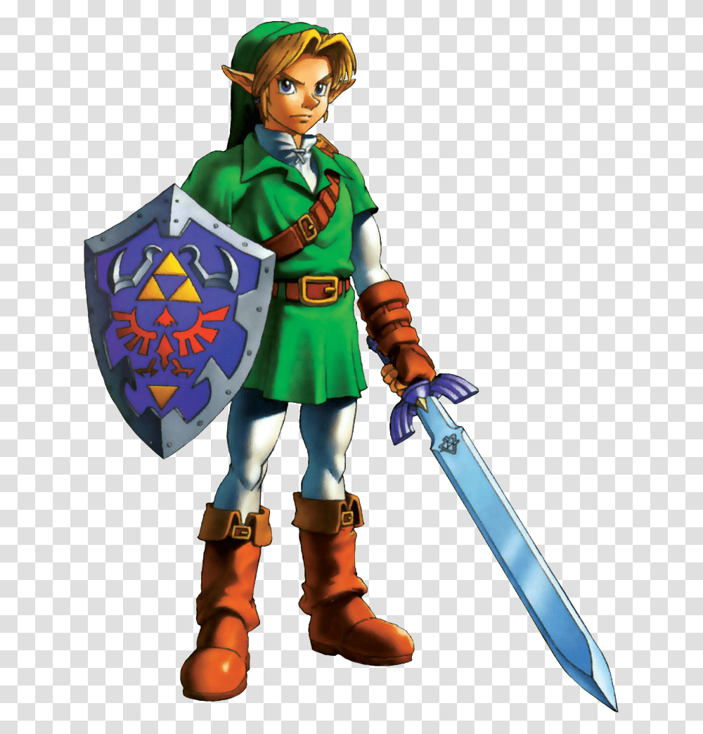 Link Zelda Ocarina Of Time, Person, Human, Apparel Transparent Png