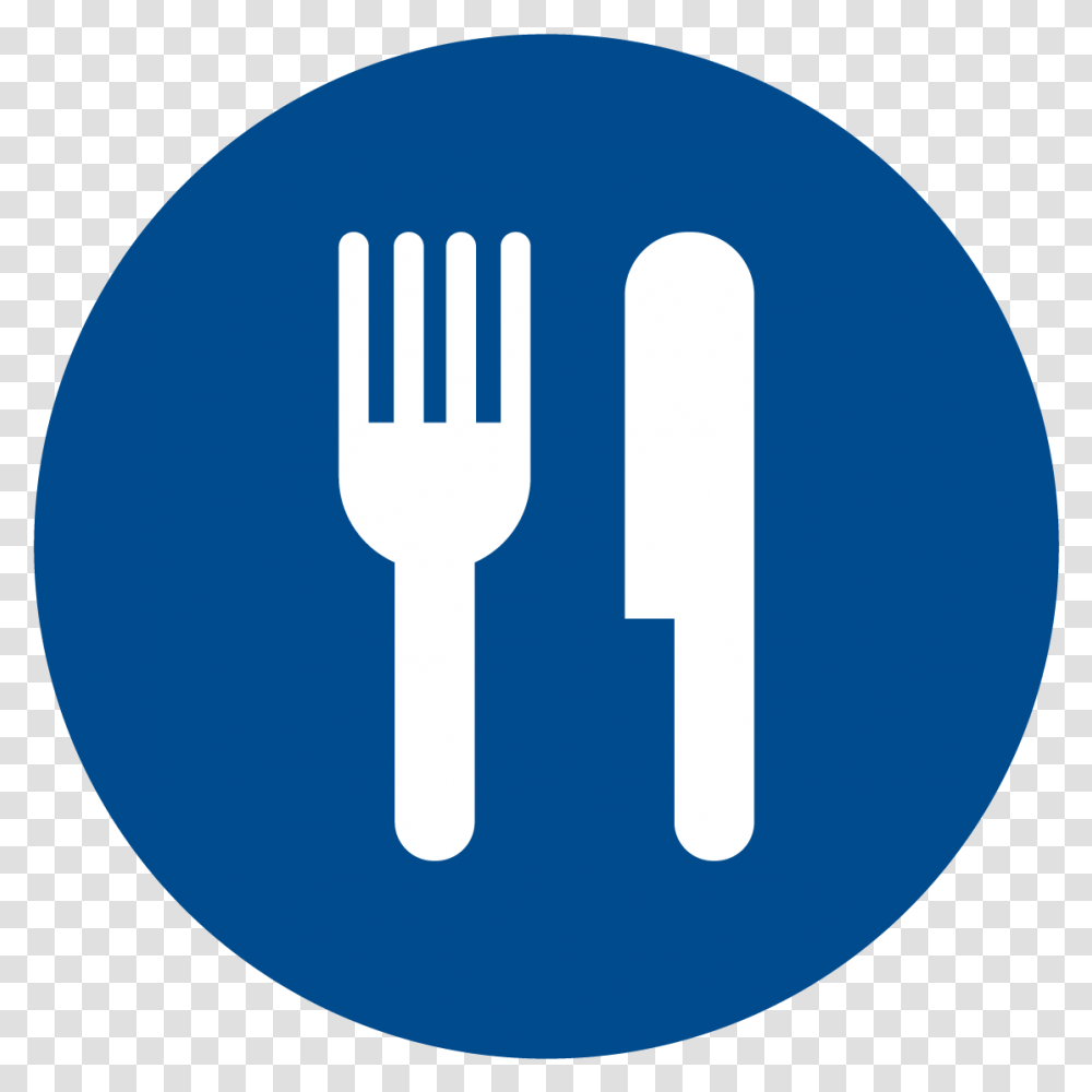 Linked In Icon Circle, Fork, Cutlery, Road Transparent Png