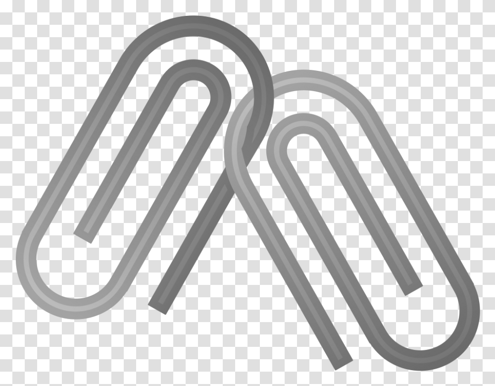 Linked Paperclips Icon, Fork, Cutlery Transparent Png