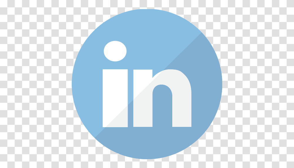 Linkedin Circle Icon Images Linkedin Icon Circle Circle, Logo, Symbol, Text, Word Transparent Png
