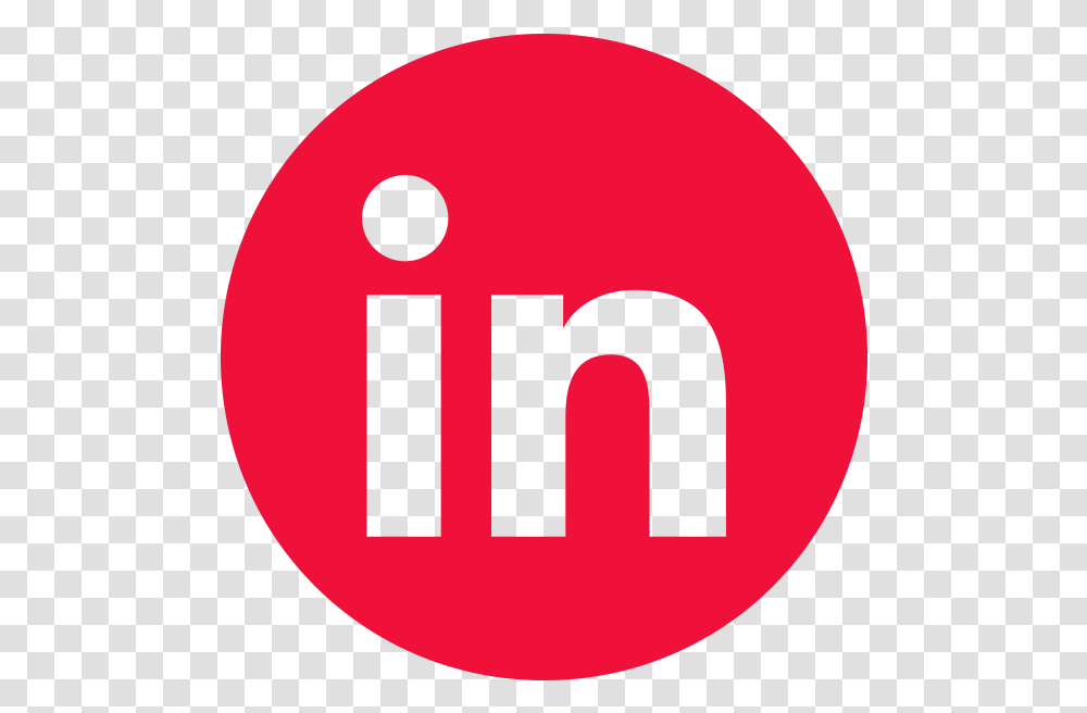 Linkedin Circle Logo Target Logo, Text, Symbol, Trademark, Number Transparent Png