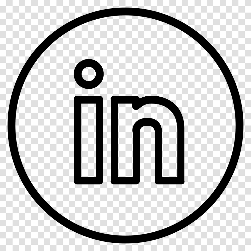 Linkedin Circle, Number, Sign Transparent Png