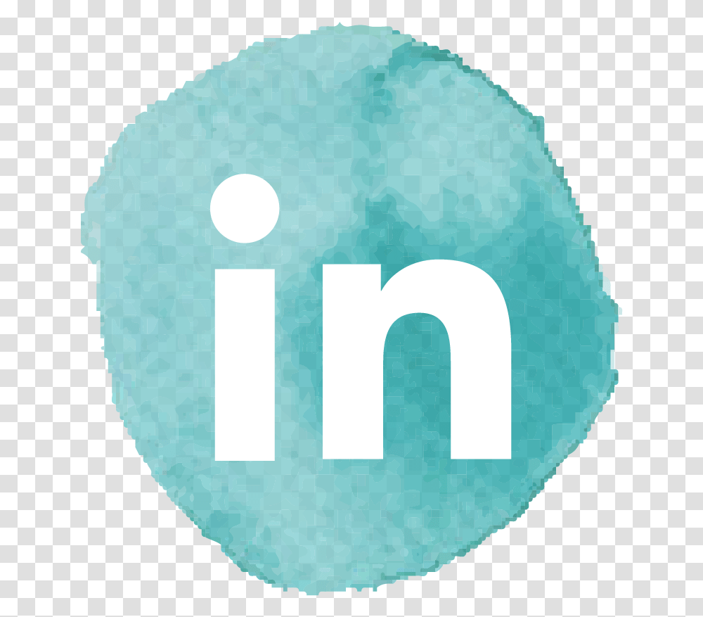 Linkedin Icon Circle, Number, Symbol, Text, Ball Transparent Png