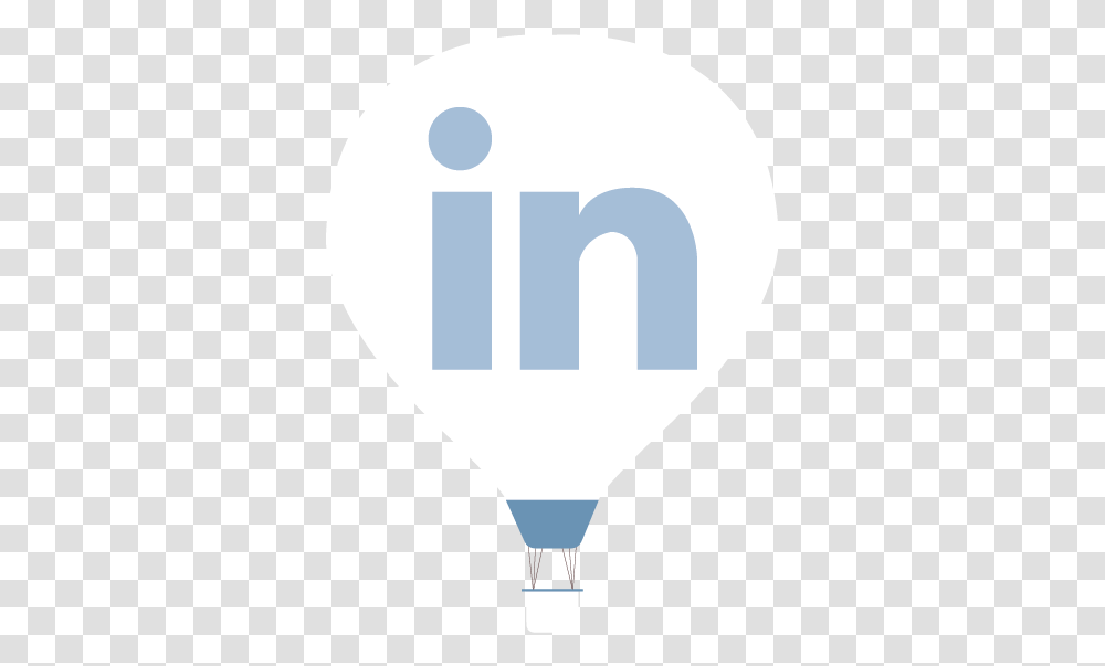 Linkedin Icon White Mobile 45 71 65 18 Download Light Bulb, Vehicle, Transportation, Aircraft, Hot Air Balloon Transparent Png