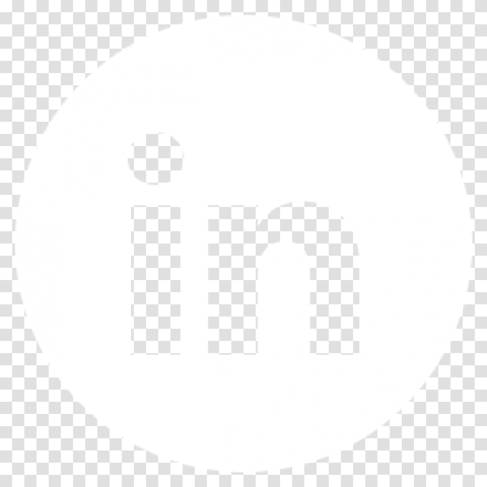 Linkedin Icon White, Number, Logo Transparent Png