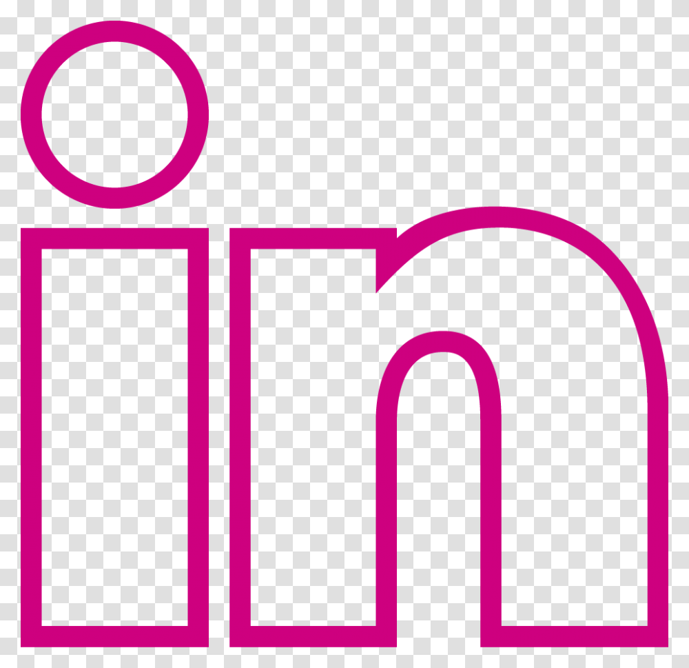Linkedin Logo Background, Trademark, Number Transparent Png