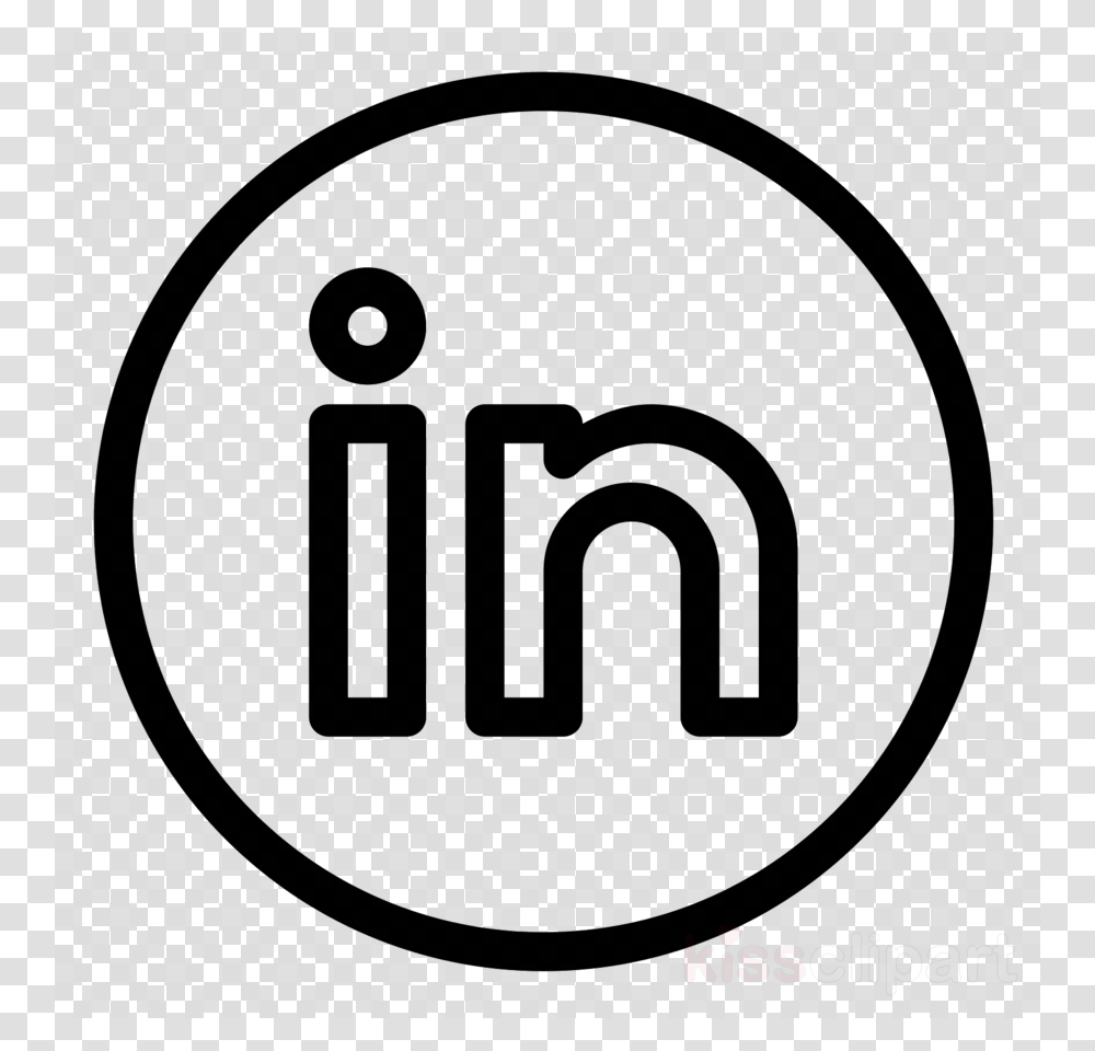 Linkedin Logo Circle, Label, Sticker Transparent Png