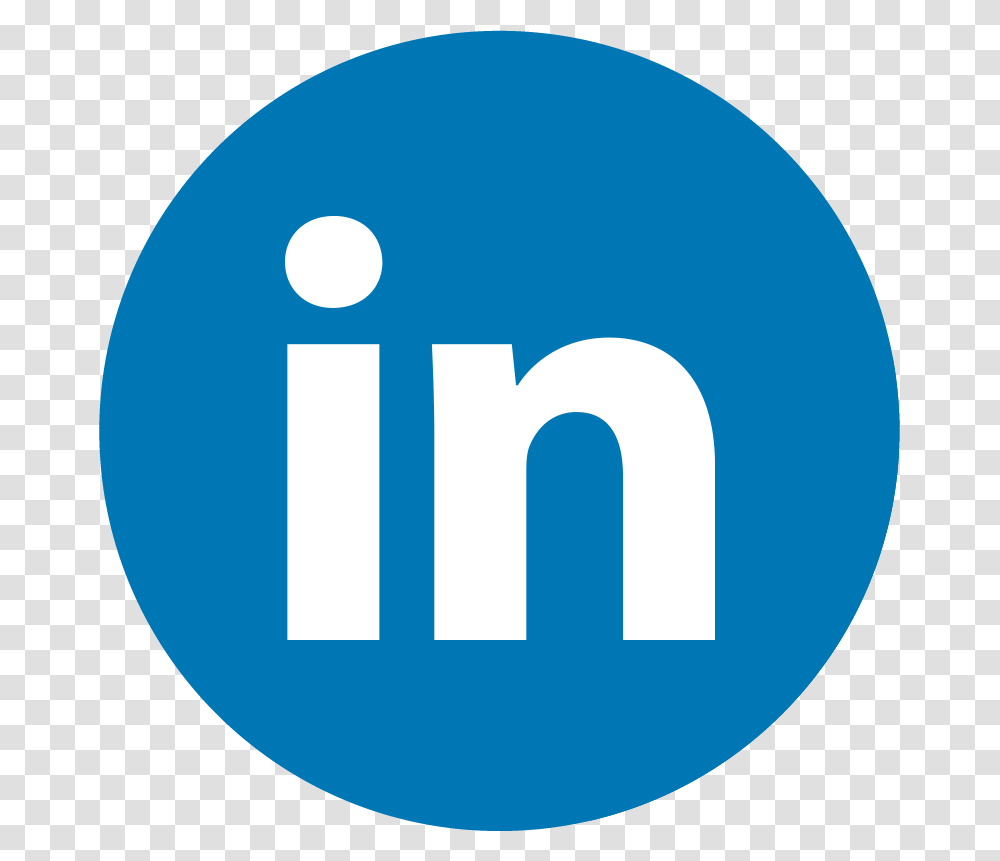 Linkedin Logo Circle, Trademark, Building, Word Transparent Png