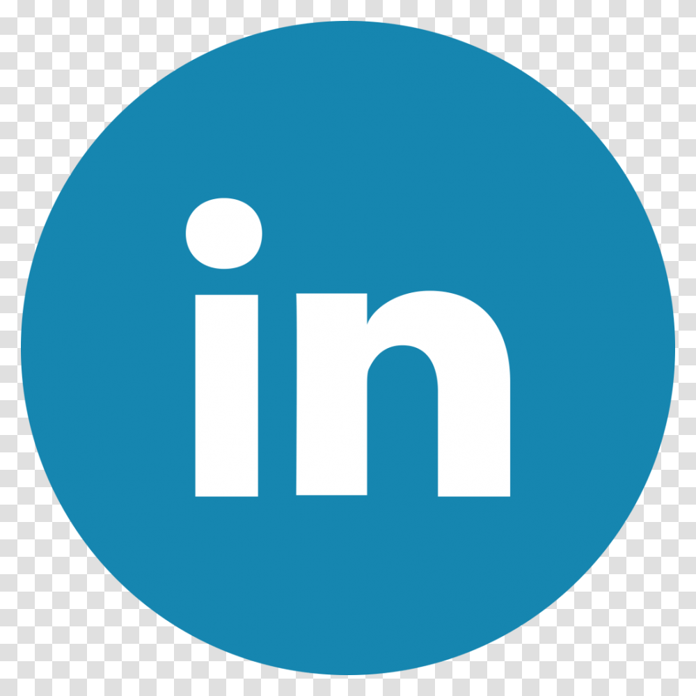 Linkedin Logo Circle, Trademark, Word Transparent Png