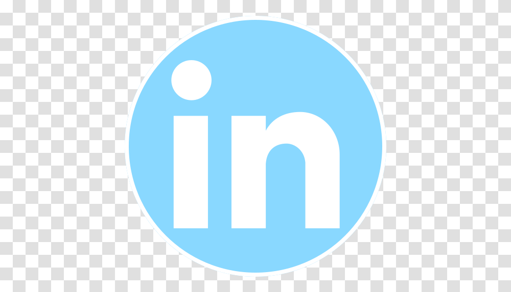 Linkedin Logo Free Icon Of Social Circles Dot, Text, Word, Symbol, Trademark Transparent Png