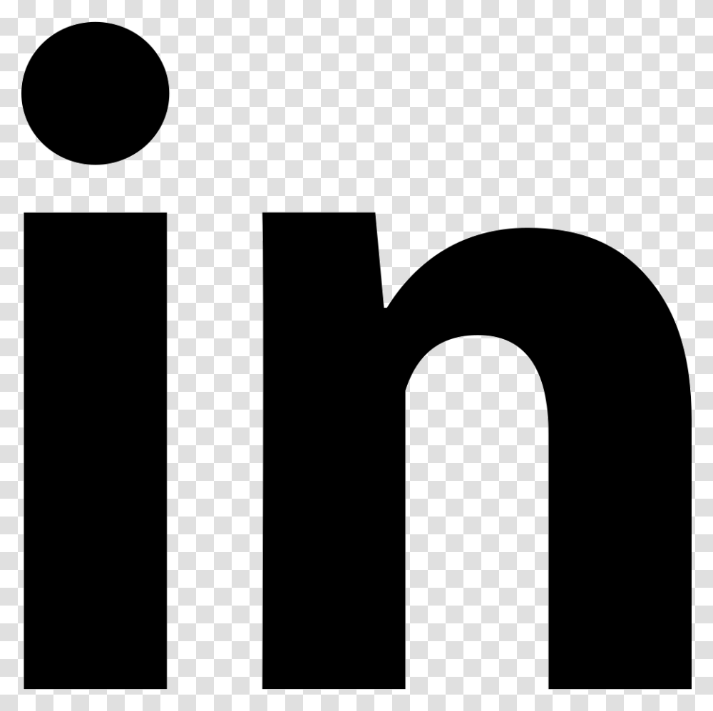 Linkedin Social Icon Svg, Number, Word Transparent Png