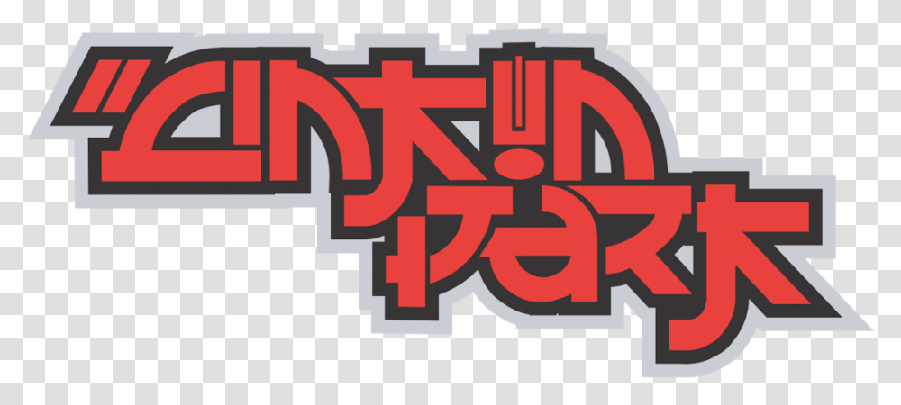 Linkin Park Logo Linkin Park 2000 Red Logo, Text, Label, Alphabet, Word Transparent Png