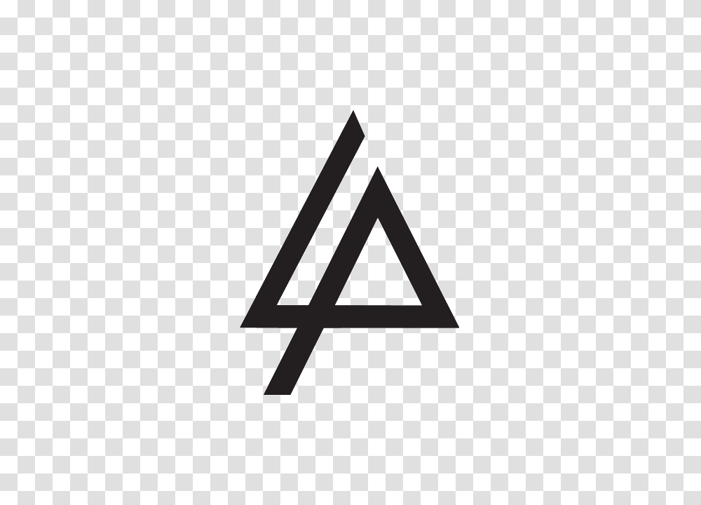 Linkin Park Logo, Triangle, Trademark, Arrowhead Transparent Png