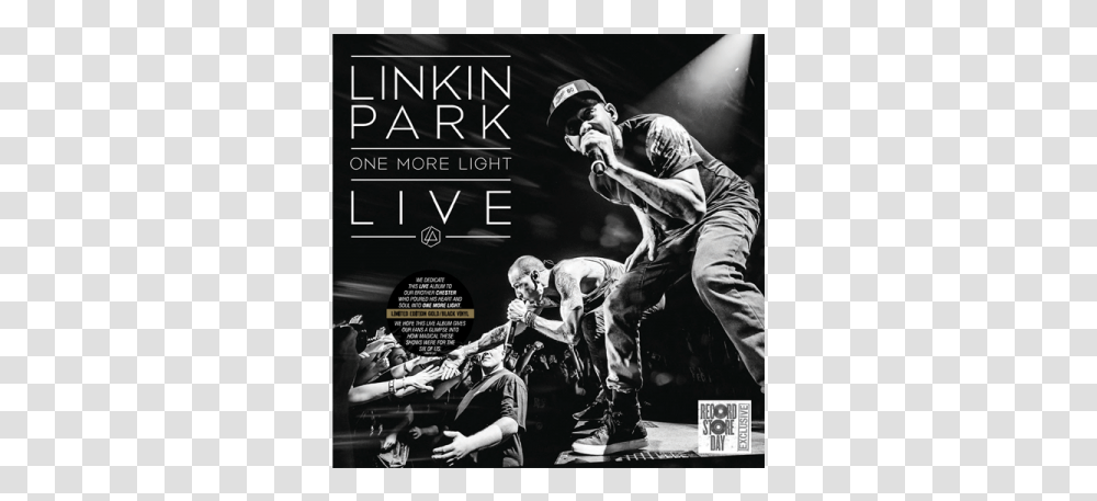 Linkin Park One More Light Linkin Park, Person, Musician, Musical Instrument, Advertisement Transparent Png