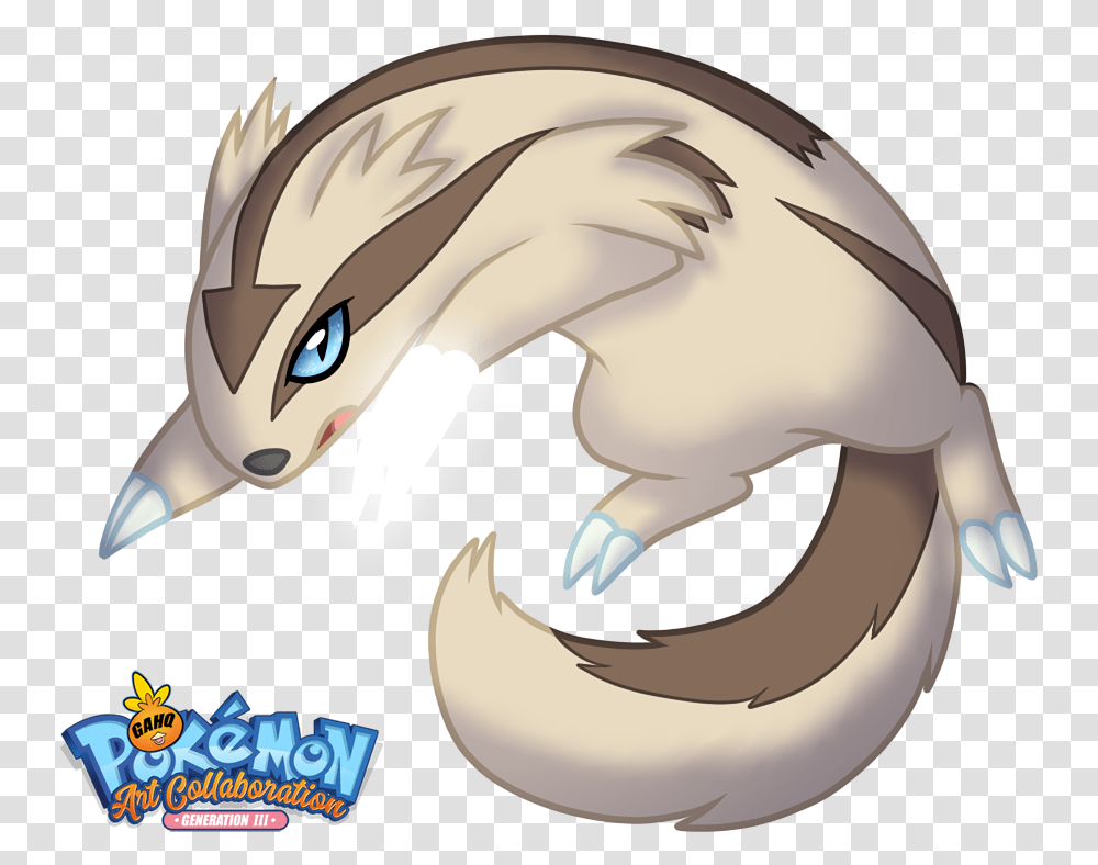 Linoone Used Slash And Sand Attack In Our Pokemon Cartoon, Helmet, Apparel, Dragon Transparent Png