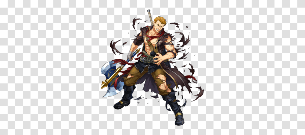 Linus Mad Dog Fire Emblem Heroes Wiki Linus Fire Emblem Heroes, Person, Manga, Comics, Book Transparent Png