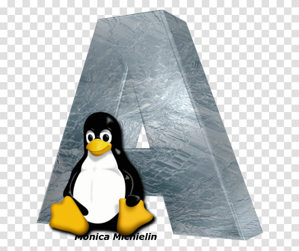 Linux Computer, Penguin, Bird, Animal, Crystal Transparent Png