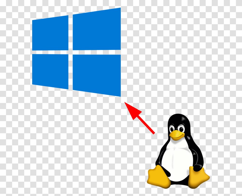 Linux Kernel To Be Included In Windows 10 Update 19h2 Linux Penguin, Bird, Animal Transparent Png