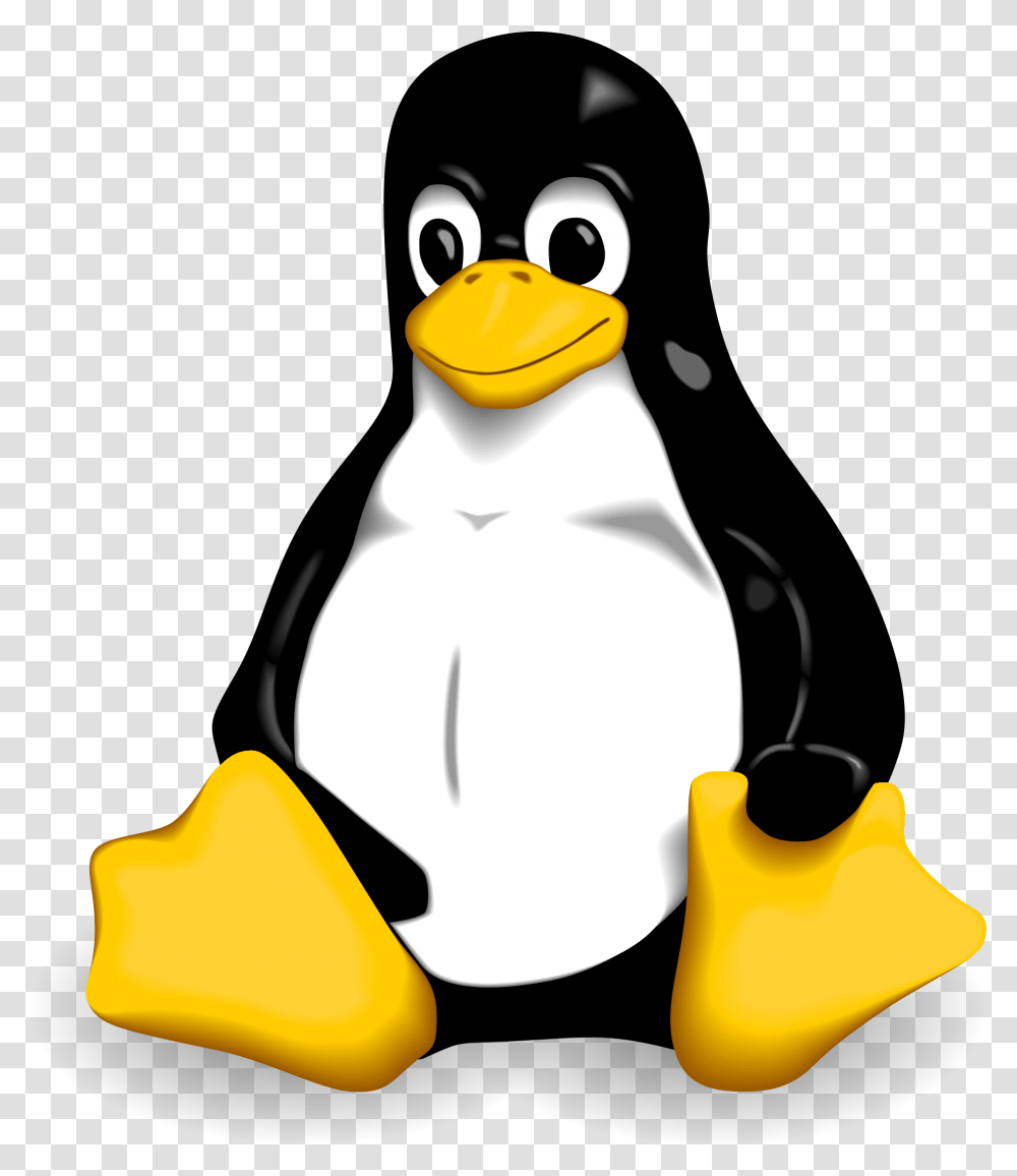 Linux Logo Linux Logo, Penguin, Bird, Animal, Snowman Transparent Png