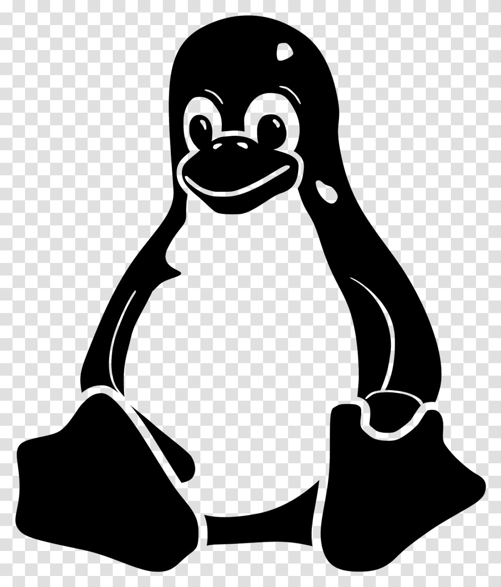 Linux Penguin Logo Character Symbol Of The Operative Linux .icon, Gray, World Of Warcraft Transparent Png