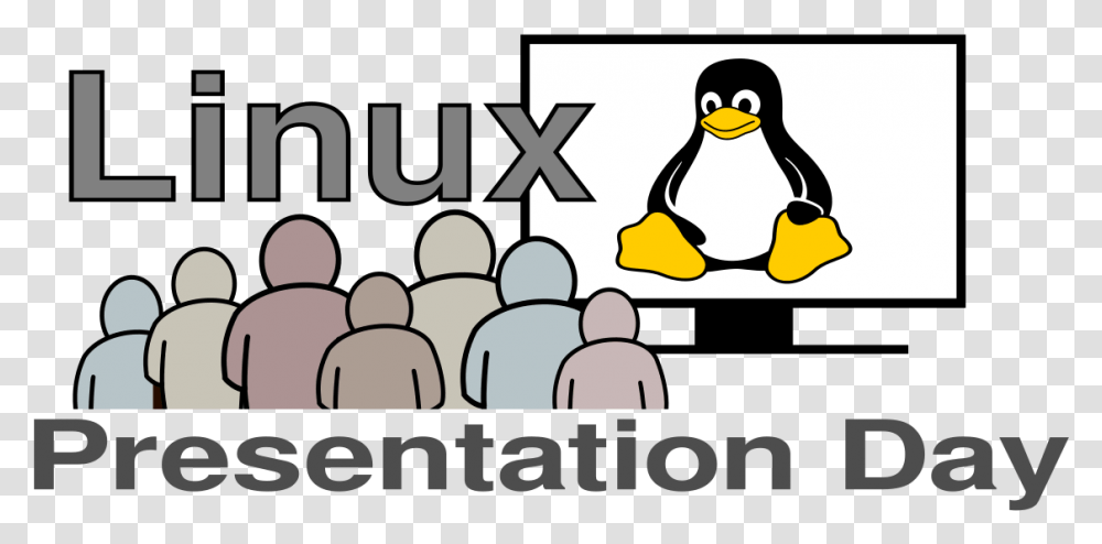 Linux Presentation Day, Penguin, Bird, Animal, Crowd Transparent Png