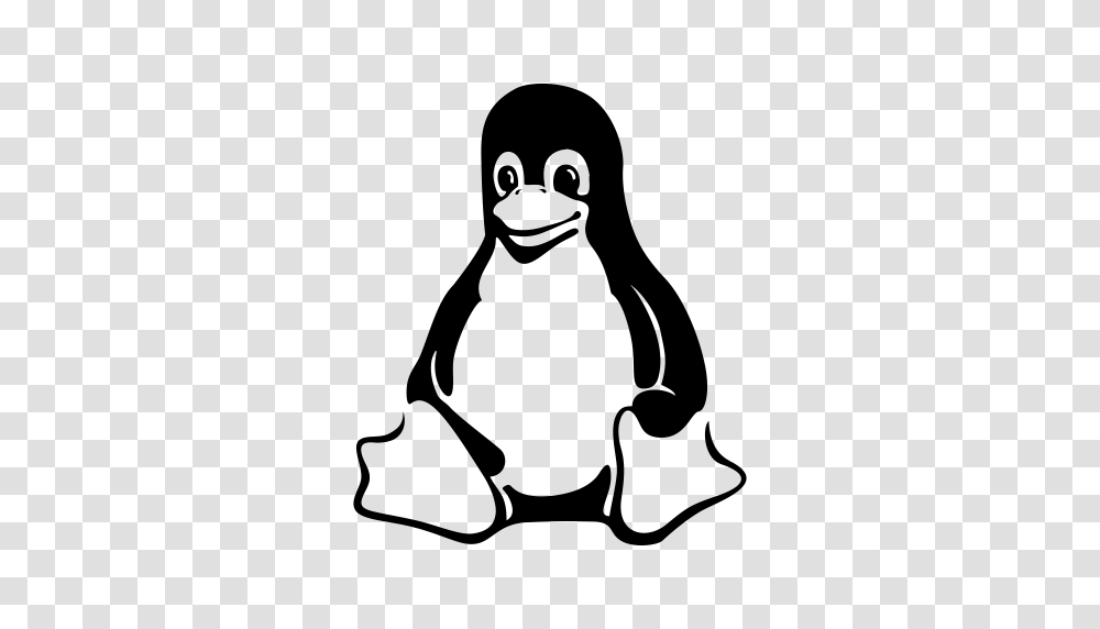 Linux Tux Icon, Gray, World Of Warcraft Transparent Png