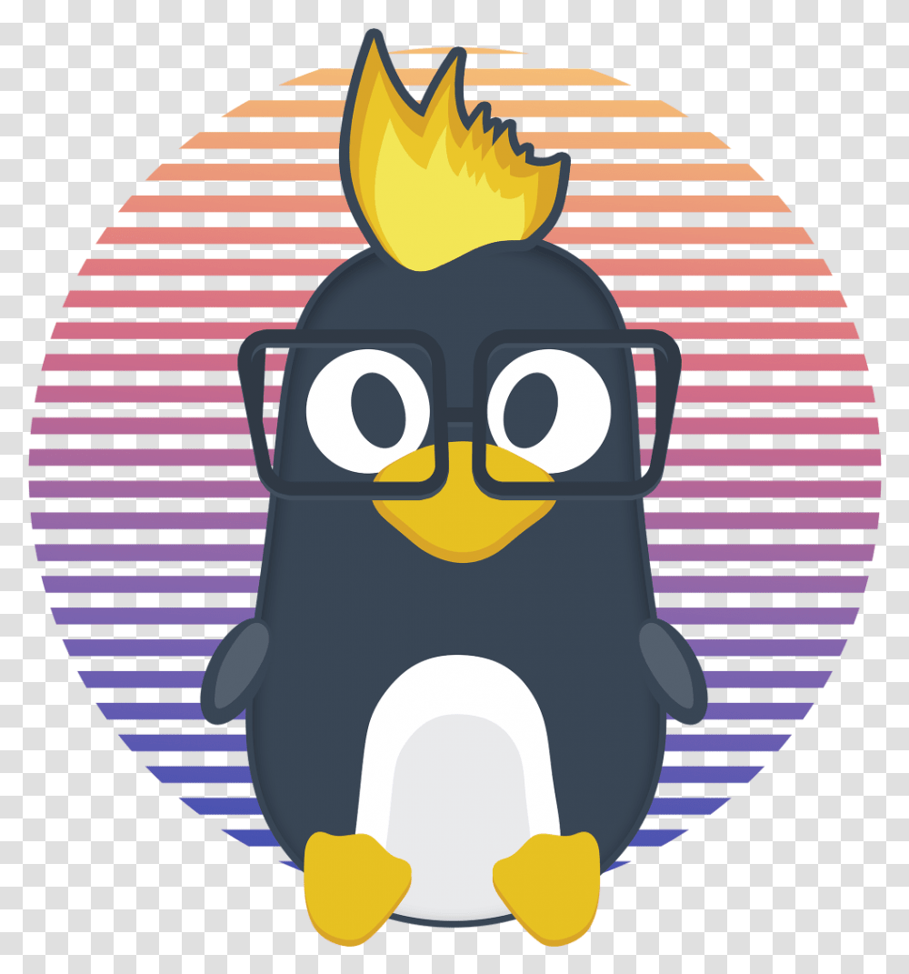Linux Tux Penguin Little Nerd Linux Logo By Karina On Kenstar Turbocool Dx, Bird, Animal, Graphics, Art Transparent Png
