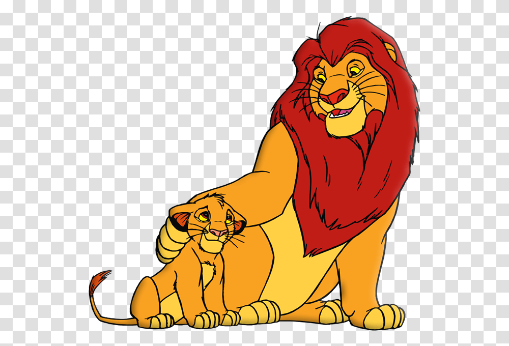 Lion And Cub Clipart, Mammal, Animal, Wildlife, Person Transparent Png
