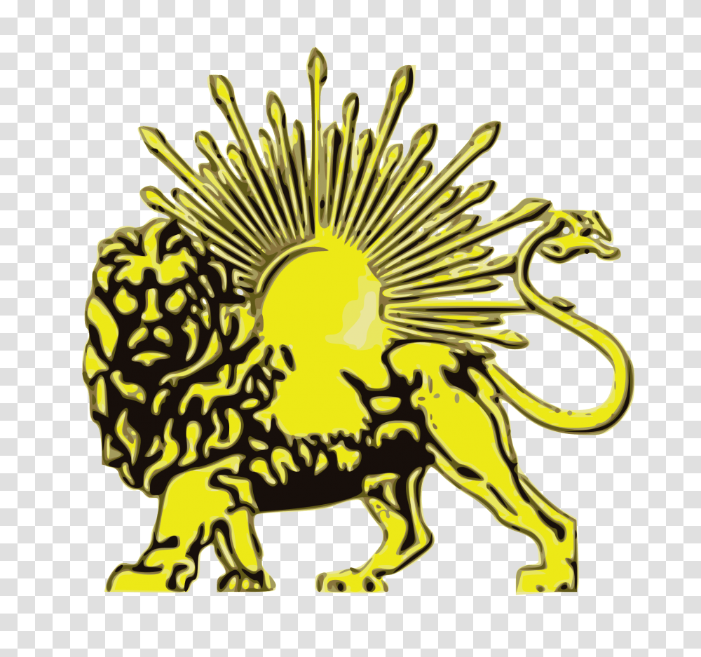 Lion And Sun Drawing, Animal, Wildlife Transparent Png