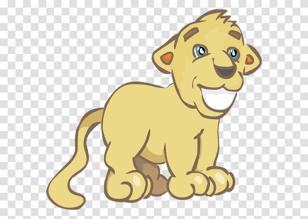 Lion Clip Cub Bitmap Hewan, Animal, Mammal, Canine, Dog Transparent Png