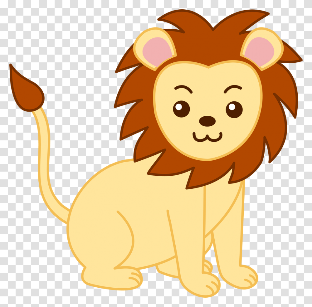 Lion Clipart Animal, Mammal, Wildlife, Light Transparent Png