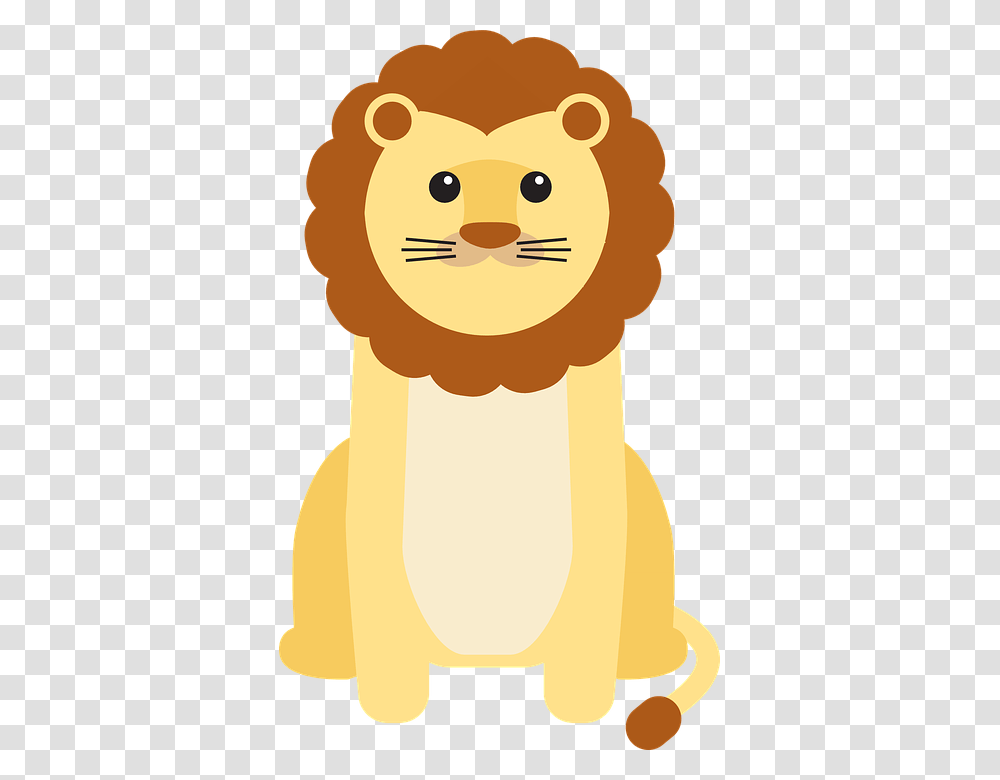 Lion Clipart Baby Animal Lion Vector, Mammal, Pet, Cat, Face Transparent Png