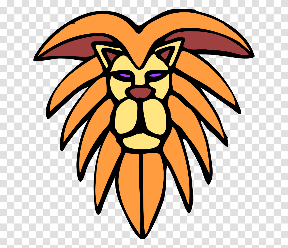 Lion Clipart, Face, Pattern, Outdoors, Photography Transparent Png