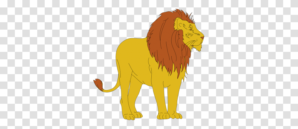 Lion Clipart, Mammal, Animal, Wildlife, Person Transparent Png