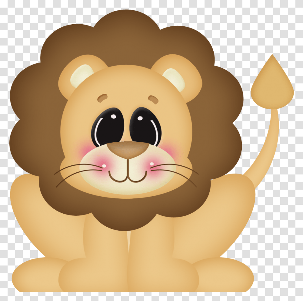 Lion Clipart Stuffed Animal Tiernos Imagenes De Animales Animados, Mammal, Wildlife, Plant, Beaver Transparent Png