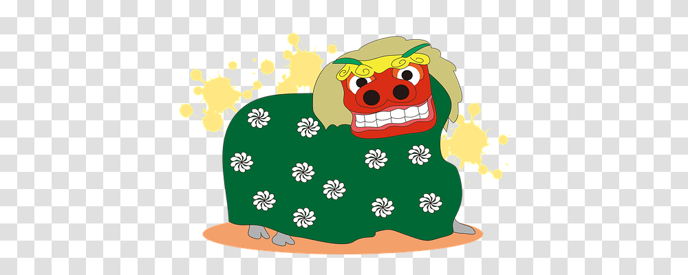 Lion Dance Sport, Floral Design Transparent Png