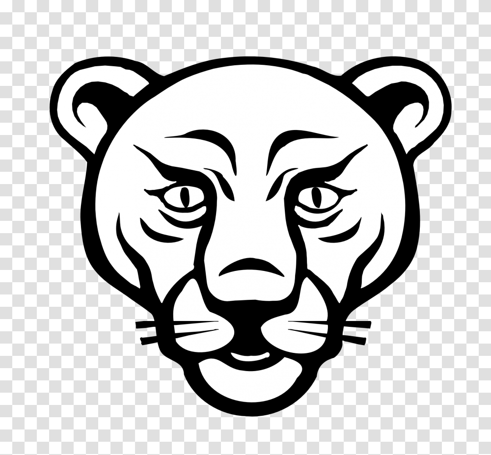 Lion Drawing Cliparts, Stencil, Face, Label Transparent Png