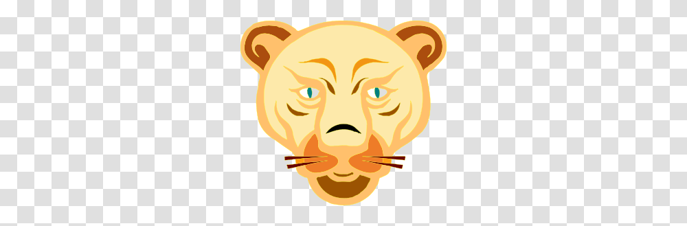 Lion Face Cartoon Clip Art, Head, Plant, Painting, Food Transparent Png