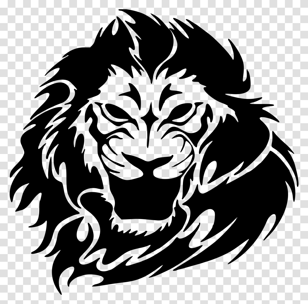 Lion Face, Gray, World Of Warcraft Transparent Png