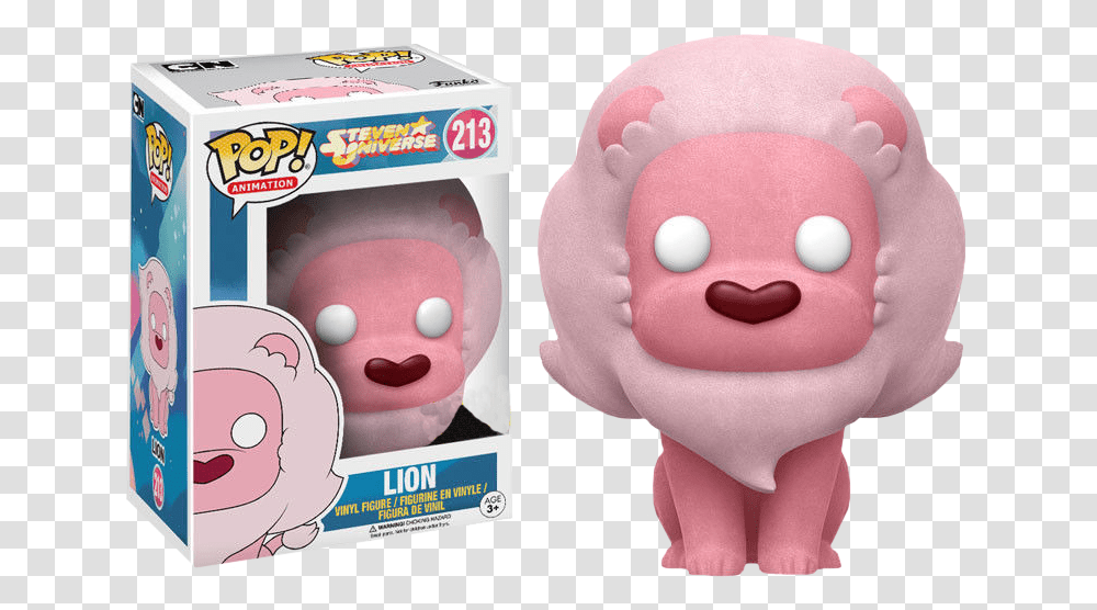 Lion Flocked Pop Vinyl Figure Lion Funko Pop Steven Universe, Plush, Toy, Figurine, Cushion Transparent Png