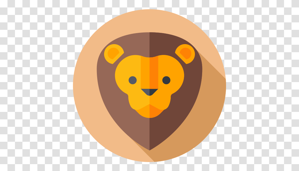 Lion Free Animals Icons Happy, Heart, Plant, Food, Rug Transparent Png