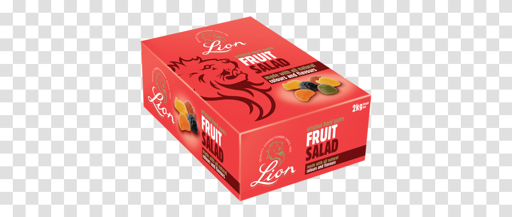 Lion Fruit Salad Carton, Box, Gum, Bowl, Food Transparent Png