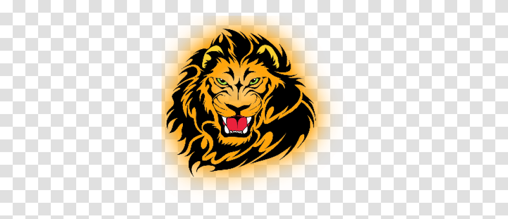 Lion Hd Logo Head Red Lion Logo, Wildlife, Animal, Mammal, Symbol Transparent Png