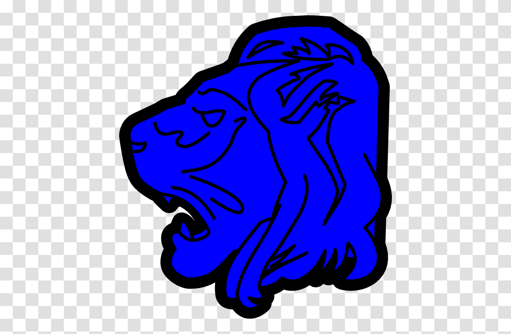 Lion Head Blue Clip Arts Download, Rock, Statue Transparent Png