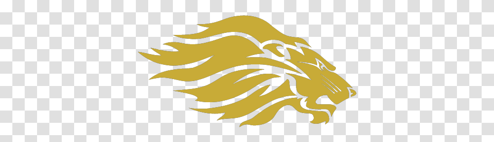 Lion Head Gold Decals By Thegadsdenflyer Community West Coast Elite Basketball, Floral Design, Pattern, Graphics, Art Transparent Png
