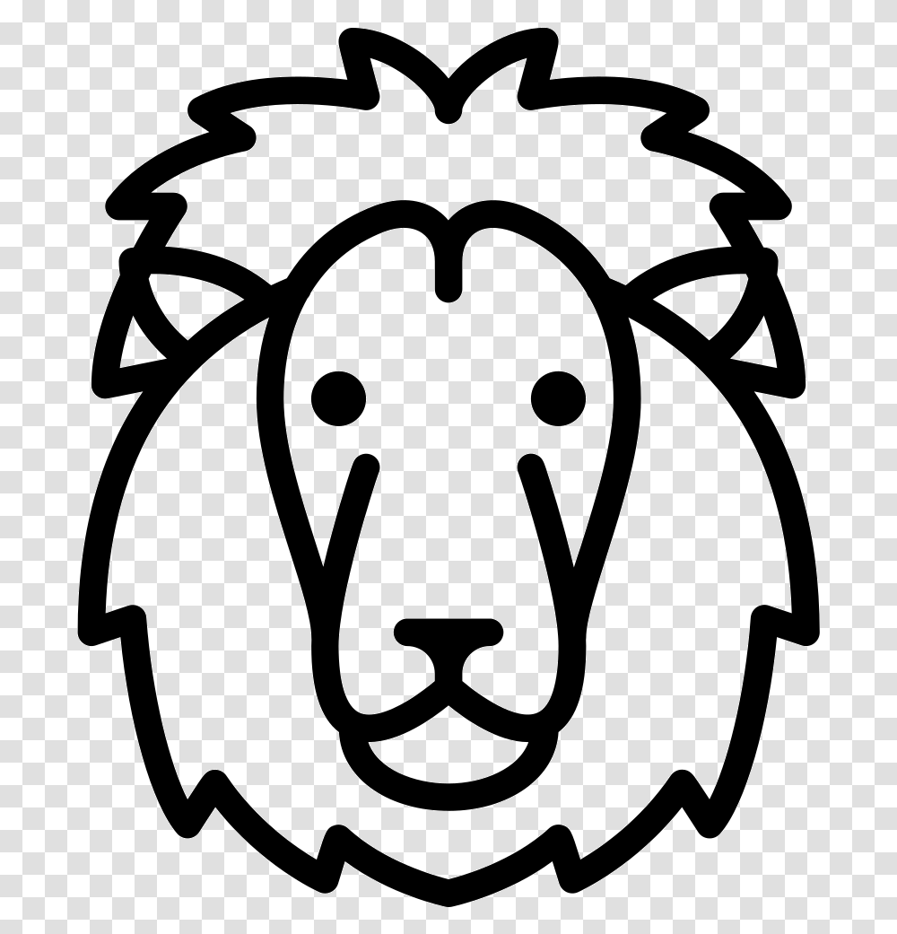 Lion Head Icon Free Download, Stencil, Dynamite, Bomb, Weapon Transparent Png